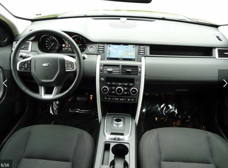 left hand drive LANDROVER DISCOVERY SPORT (01/05/2016) -  